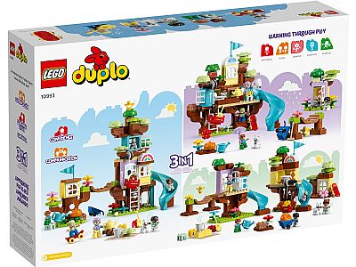 LEGO DUPLOΤOWN: 3IN1 TREE HOUSE (10993)