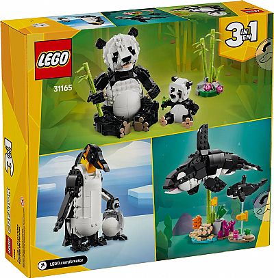 CREATOR LEGO: WILD ANIMALS: PANDA FAMILY (31165)