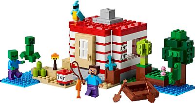LEGO MINECRAFT: THE TNT JUNGLE HOUSE (21275)