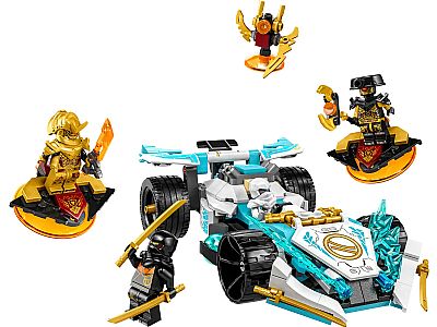 LEGO NINJAGO:  ZANE'S DRAGON POWER SPINJITZU RACE CAR (71791)