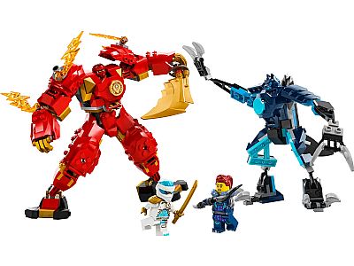 LEGO NINJAGO: KAI'S ELEMENTAL FIRE MECH TOY (71808)