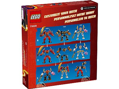 LEGO NINJAGO: KAI'S ELEMENTAL FIRE MECH TOY (71808)