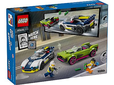 LEGO City: Police Car and Muscle Car Chase Set (60415)