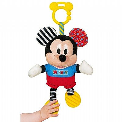 Clementoni Baby Mickey Κουδουνίστρα-Χνουδωτό 1000-17165