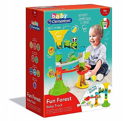 Clementoni Baby Βρεφικό Παιχνίδι Τσουλήθρα Ζωάκια Του Δάσους 1000-17309