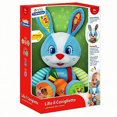 Clementoni Baby Λέλος Το Λαγουδάκι (Μιλάει Ελληνικά) 1000-63565
