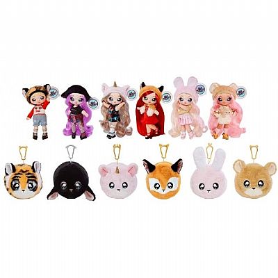 Giochi Preziosi Na! Na! Na! Surprise Fashion Κούκλα Με Λούτρινο Ζωακι Έκπληξη Σειρά 1 - 6 Σχέδια