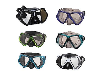 Poseidon Σετ Μάσκα & Αναπνευστήρας Σίλιτερ Ενηλίκων σε Τσάντα με Velcro Galini 22275N