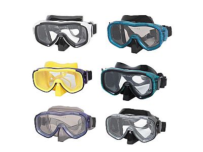 Poseidon Σετ Μάσκα & Αναπνευστήρας Σίλιτερ Ενηλίκων σε Blister Andromeda 22295