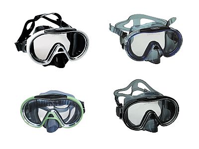 Poseidon Σετ Μάσκα & Αναπνευστήρας Polycarbonate Εφηβική-Ενηλίκων σε Σακούλα Nafsika 33074