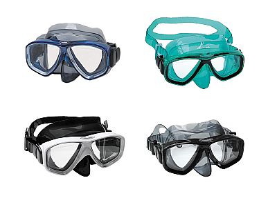 Poseidon Σετ Μάσκα & Αναπνευστήρας Polycarbonate Εφηβική-Ενηλίκων σε Σακούλα Electra 34030