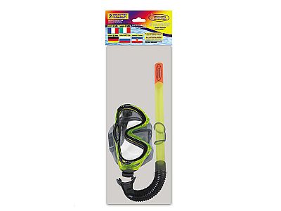 Poseidon Σετ Μάσκα & Αναπνευστήρας Polycarbonate Εφηβική-Ενηλίκων σε Σακούλα Pelagos 33050